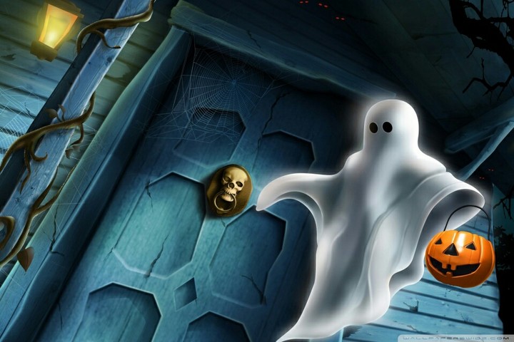 halloween ghost wallpaper