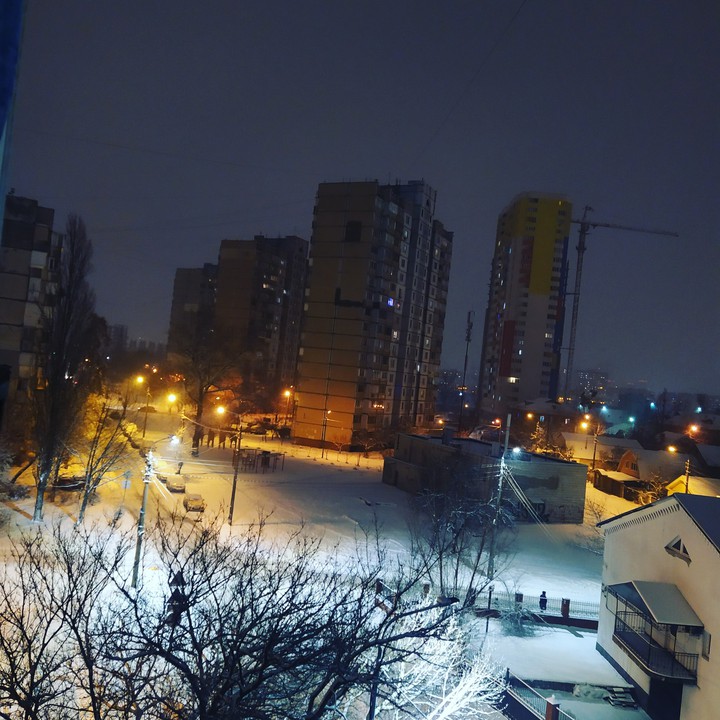 зимний город