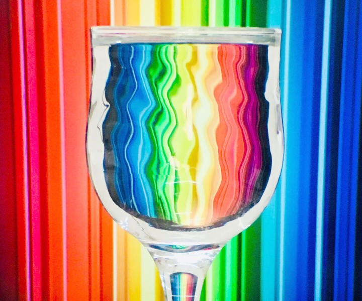 Rainbow colors