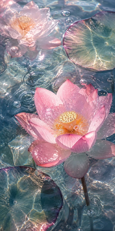 רקעים lotus, proteales