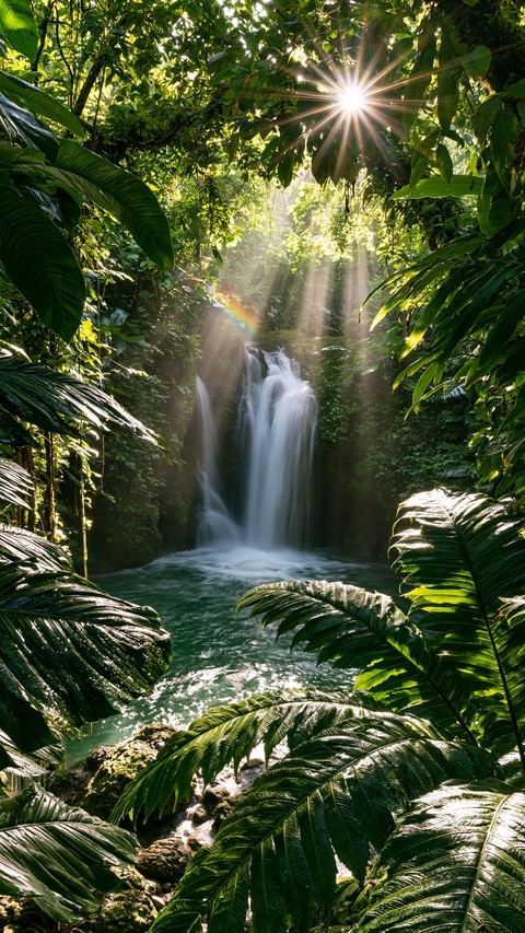 fondos de pantalla waterfall, nature
