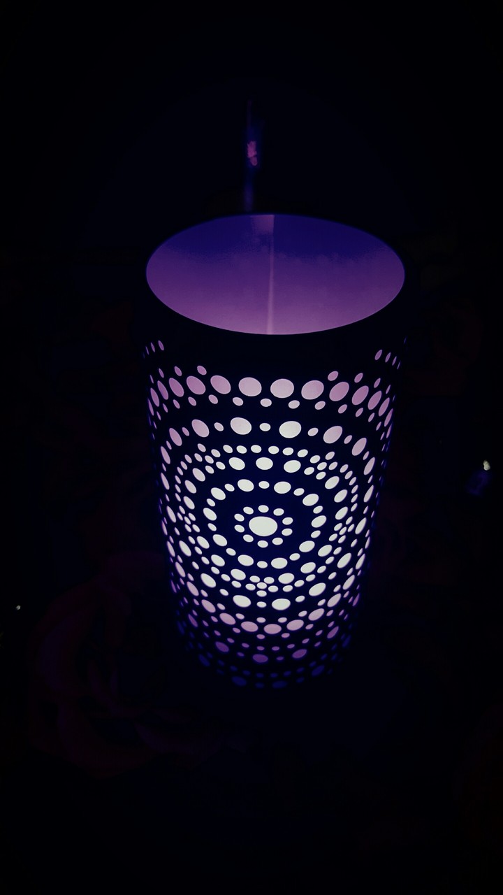 Purple Candlelight