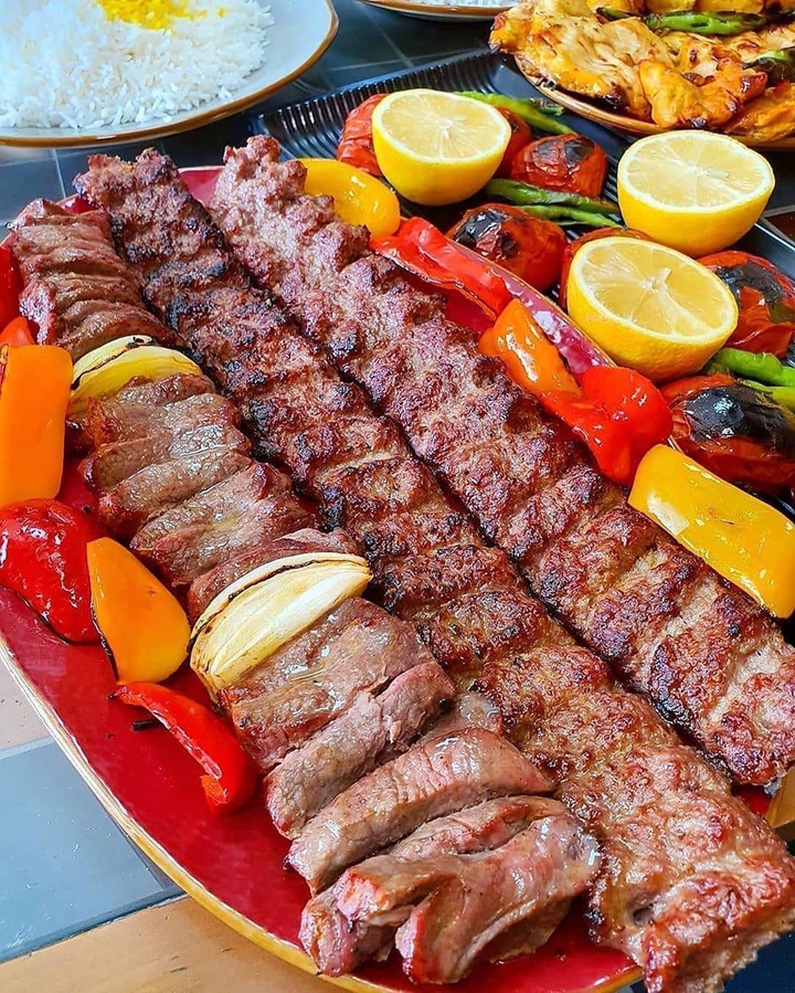 ♥️ Iranian dish ♨️ Treadtional IRAN  foods♨️ Kebab ♨️