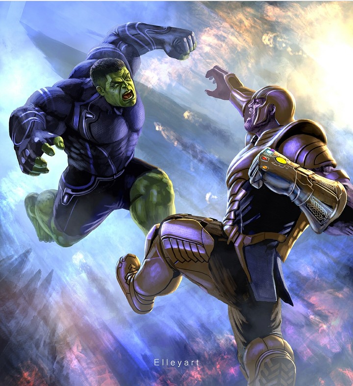 Hulk vs Thanos
