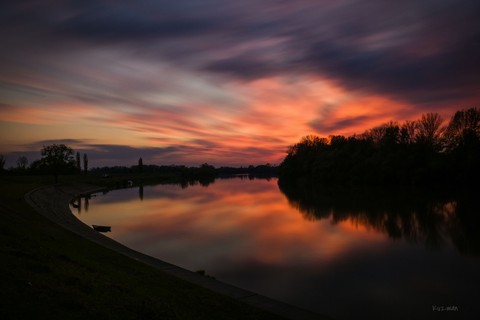 Sava sunset