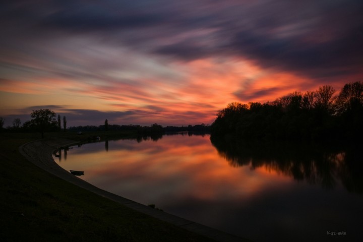 Sava sunset