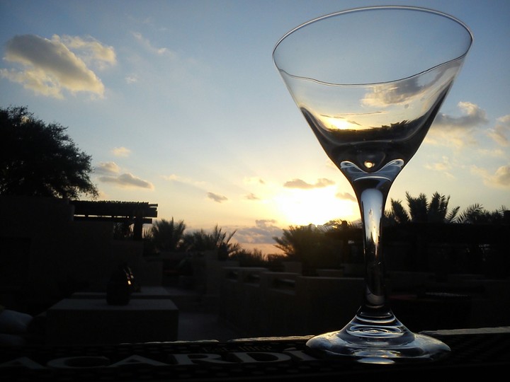 sunset time