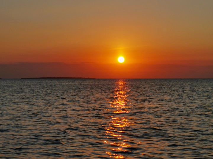 sunset on Zanzibar