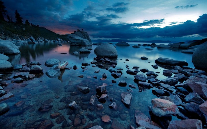 evening nature love