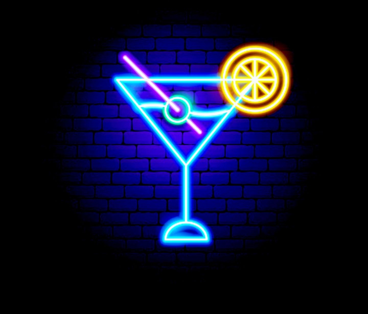 Neon cocaine