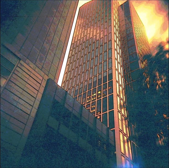 Orange Skyline