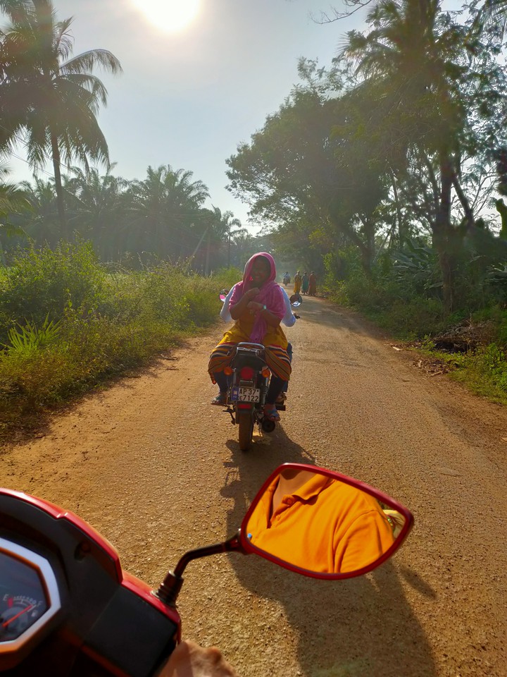 A roadtrip through villages