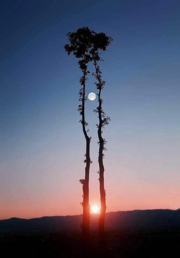 Sun and Moon together