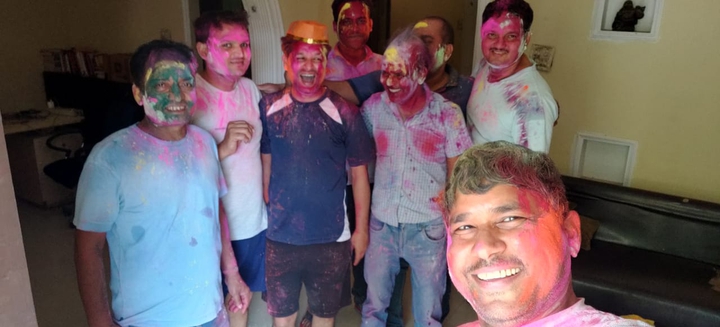 all colours in one frame