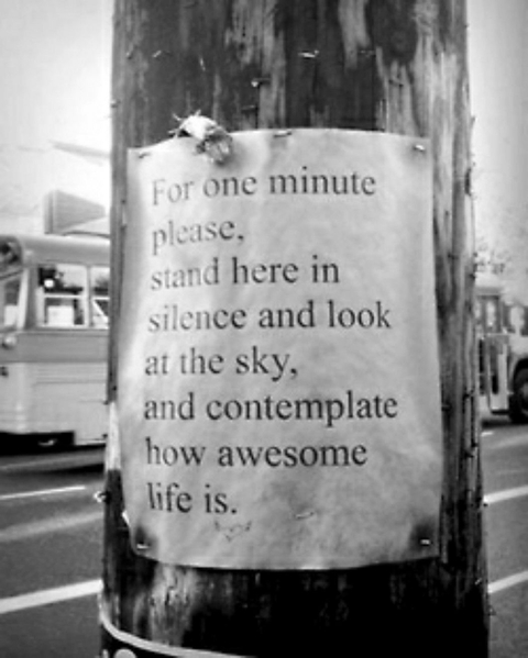 just one minute