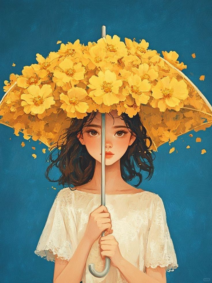 tapety sunflowers, illustrations
