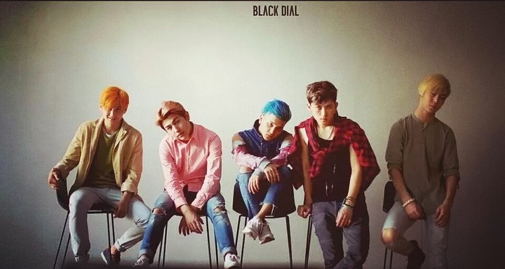 Qpop boysband Black Dial 