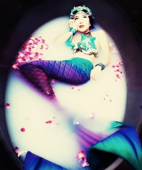 Oriental mermaid