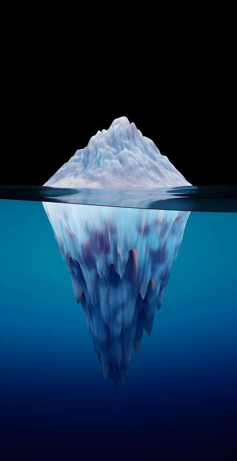 тапети iceberg, Fluid