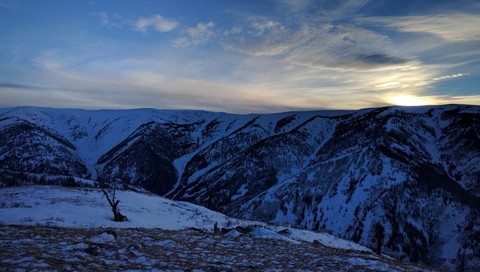 mountains landscape