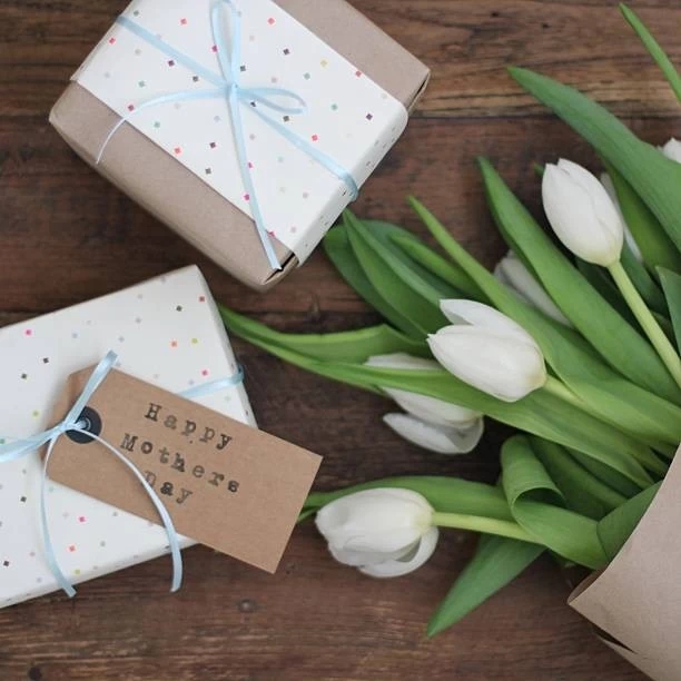 pure white Mother's Day