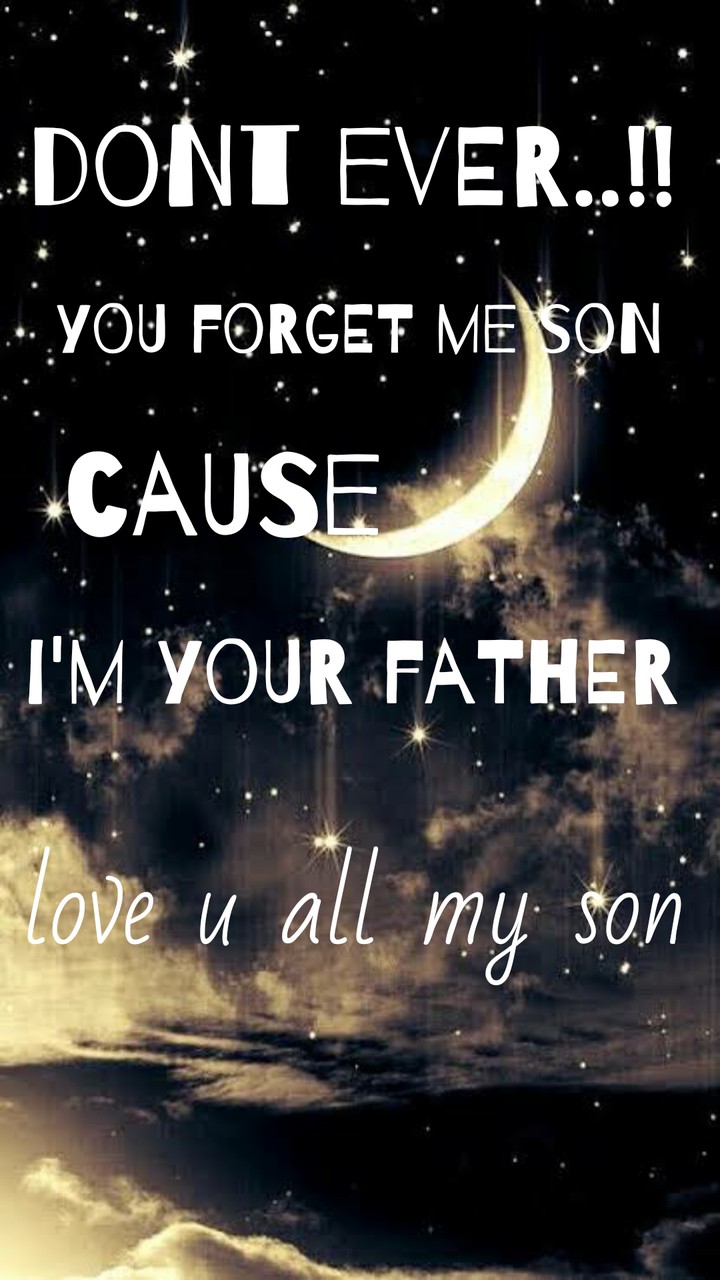 you my son