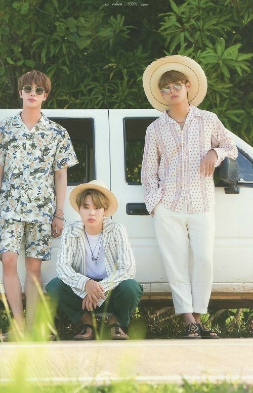 BTS - Jin, Jimin, V
