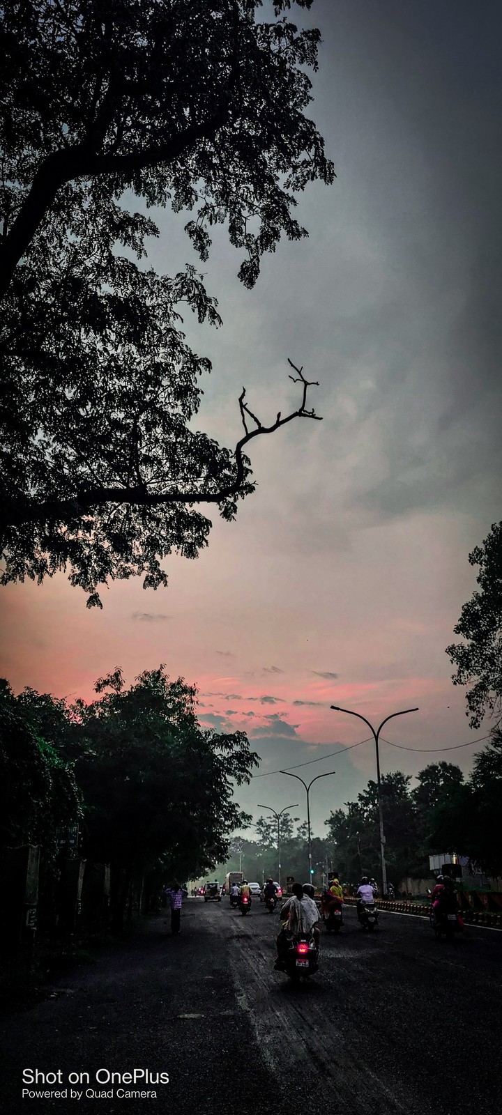 orange clouds