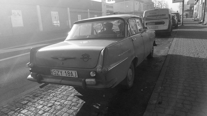 Old car in the Town