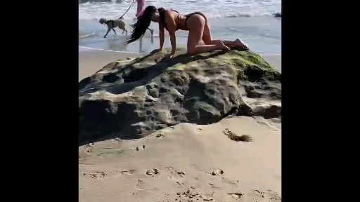 beach bikini photoshoot