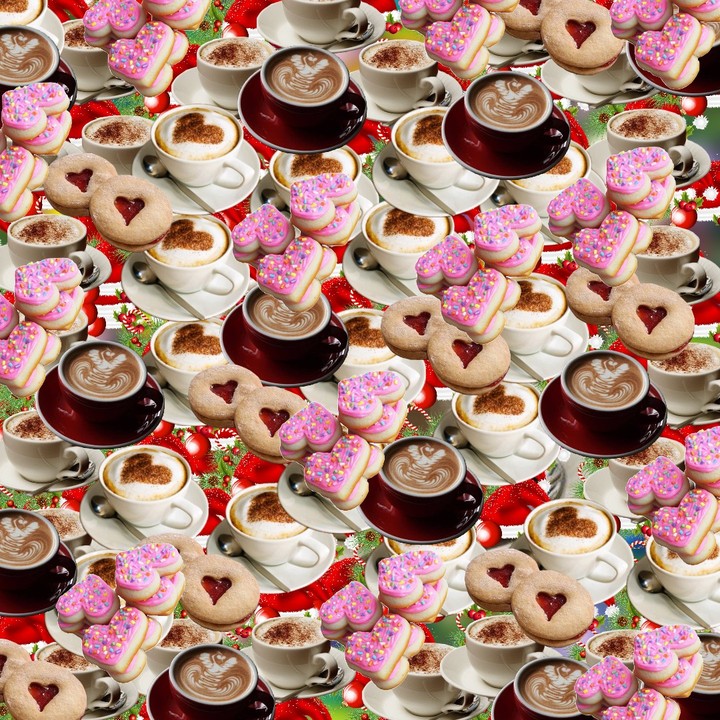 Cappuccino und Kuchen