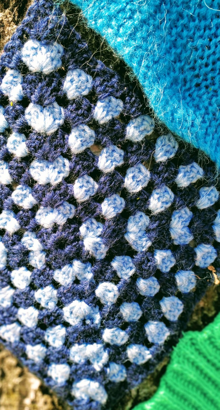 Knitted piece