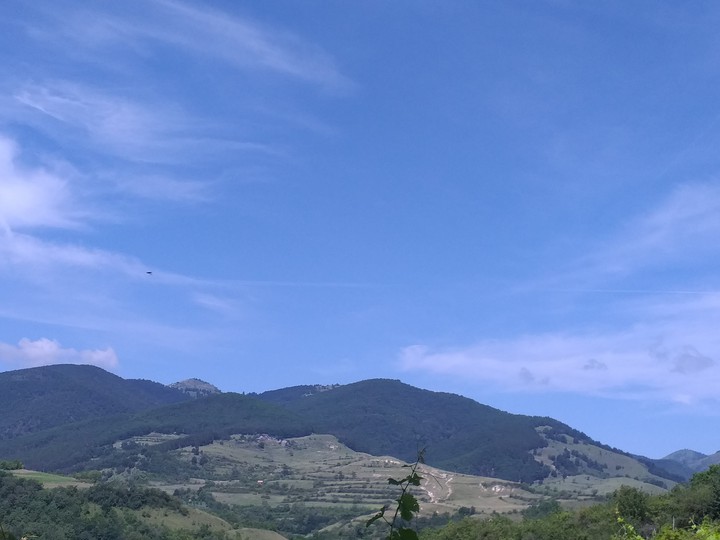 sky and mountain
