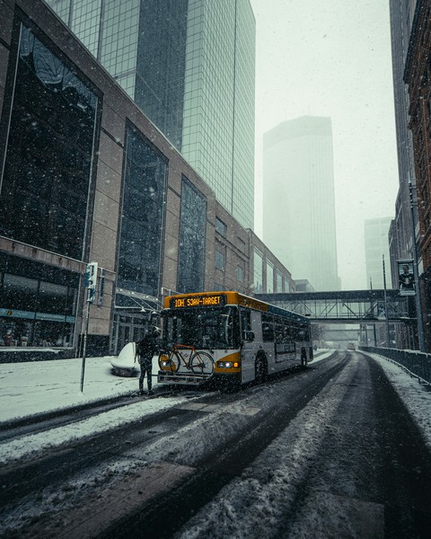 Street, Bus वॉलपेपर