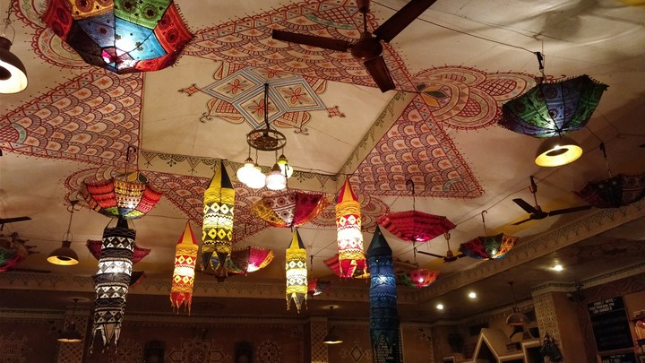 umbrella ceiling