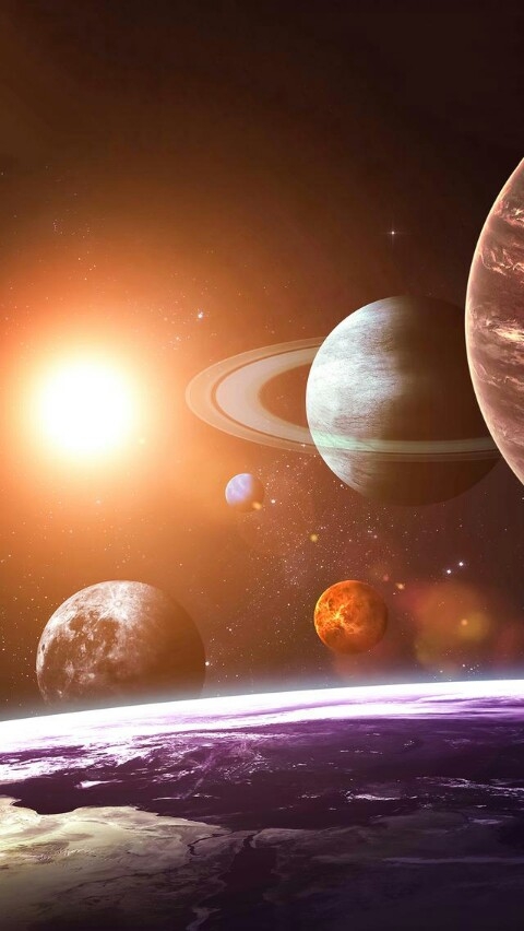 O universo...