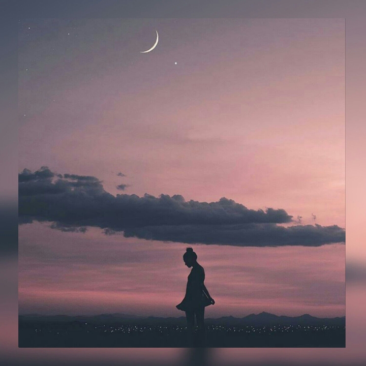 ♥ A GIRL & A SUNSET ♥