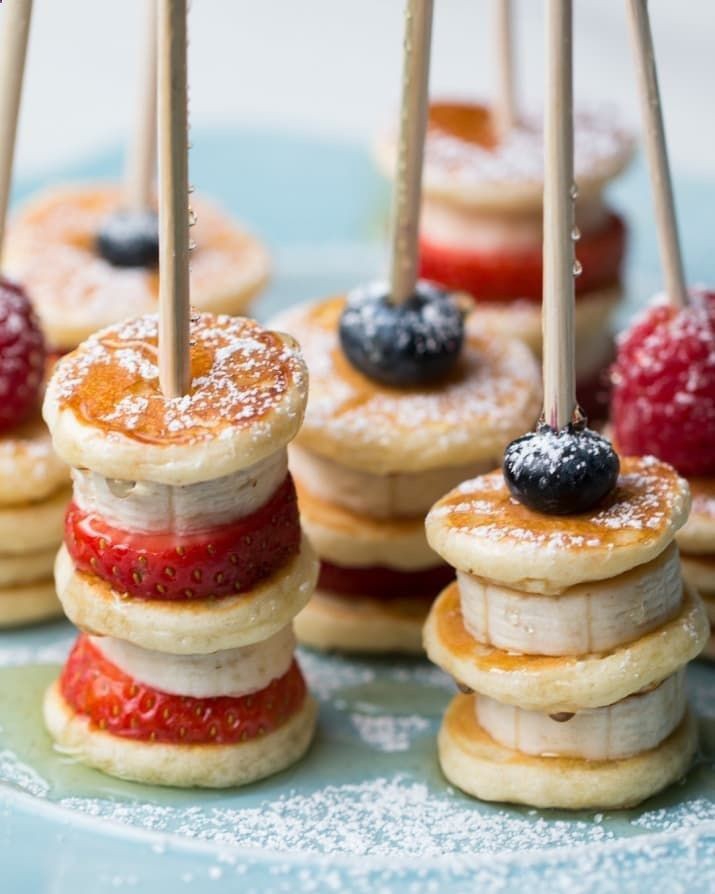mini pancakes