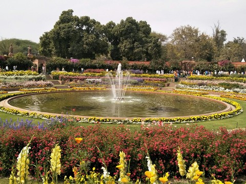circular garden