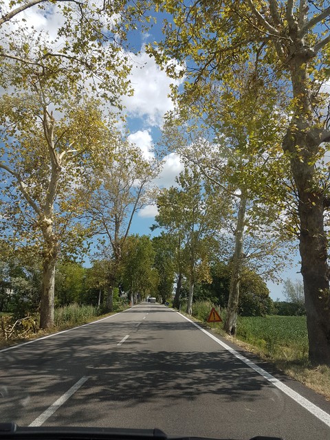 On the road