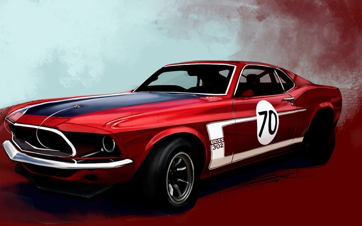 muscle car