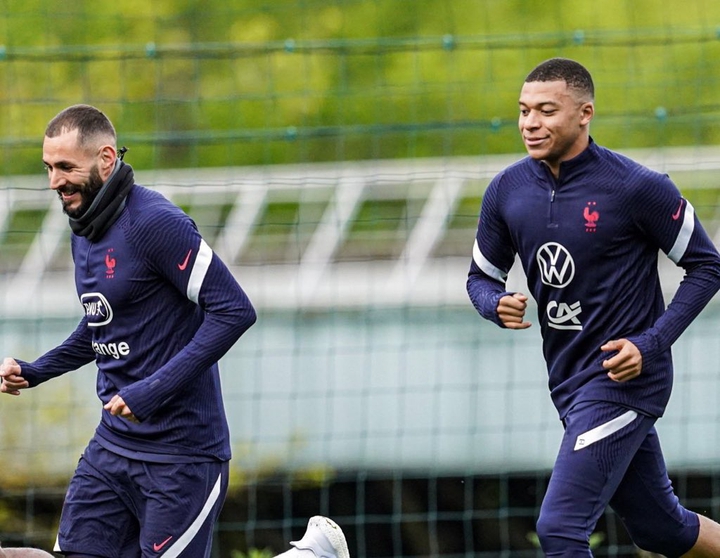 Benzema and Mbappe