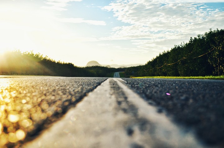 Road With Sunrise