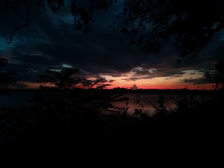 sky on fire