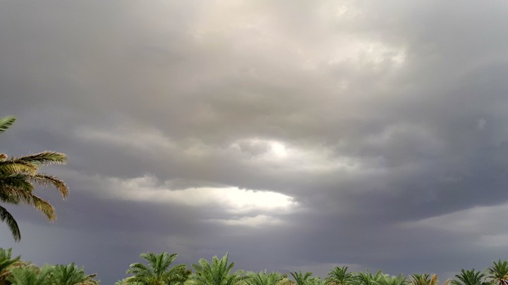 Rainy storm