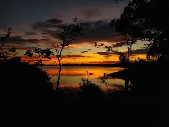 por do sol lindo