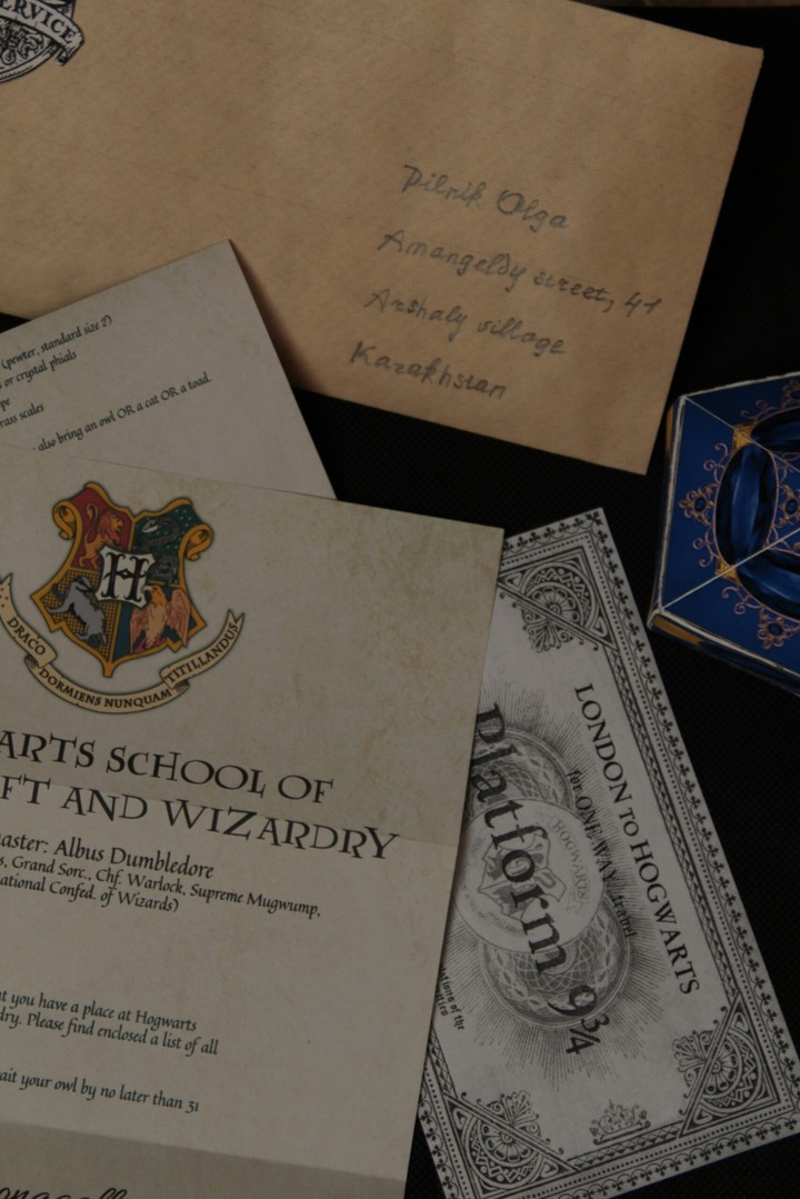 letter from Hogwarts