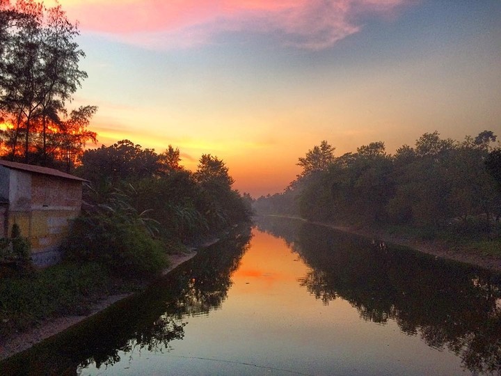 village scenery