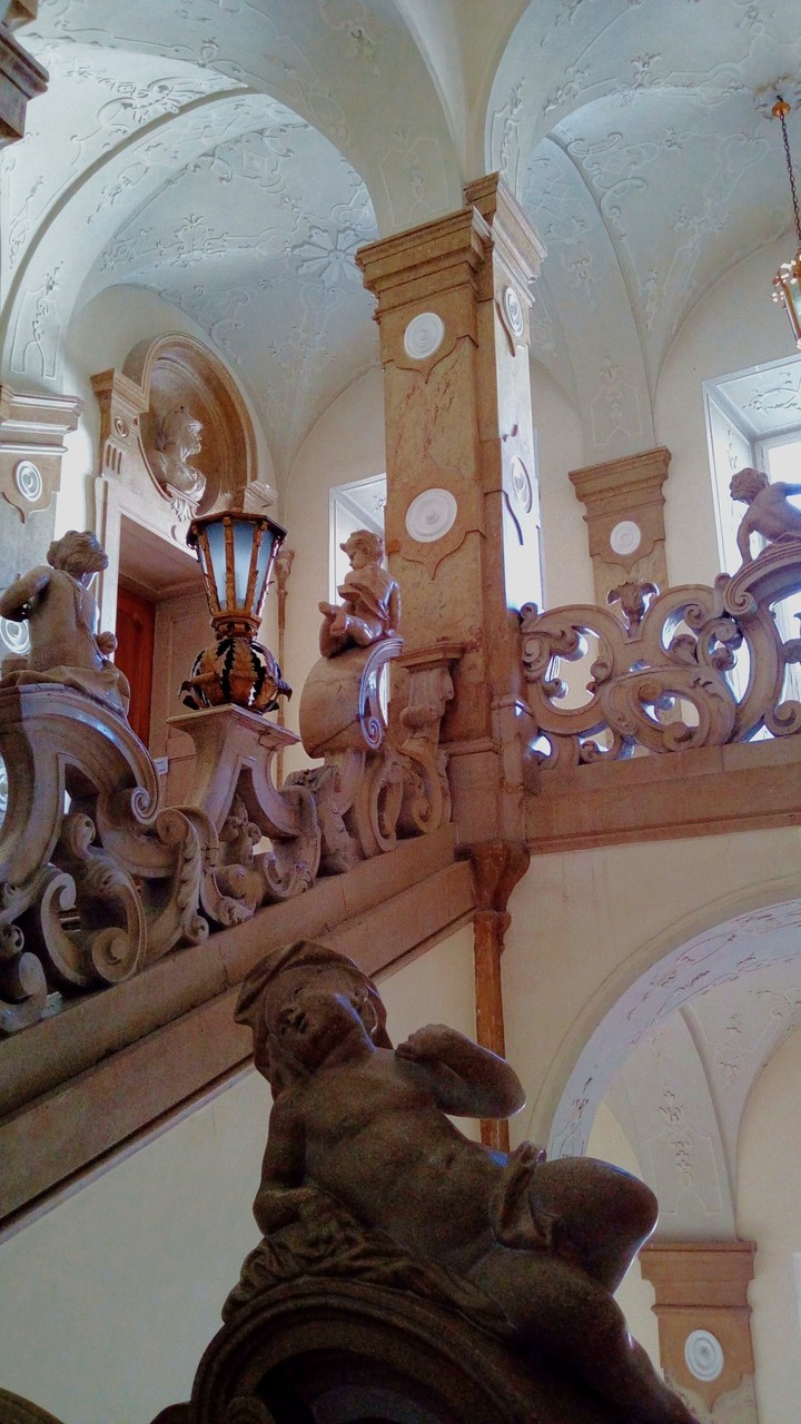 Treppenhaus zum Marmorsaal Palast Mirabell