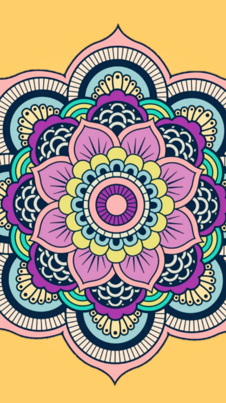 Yellow Mandala